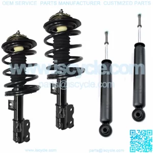 2 Front Complete Struts Springs Mounts + 2 Rear Shocks Fit 04-11 Aveo 05-08 Wave