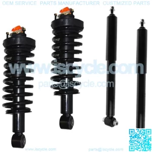 2 Front Complete Struts Springs + 2 Rear Shocks Fit 2000-2006 Toyota Tundra 4WD
