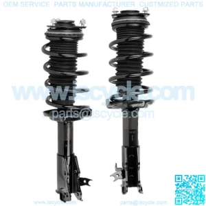 2 Front Complete Struts With Springs Mounts Fit 2006 - 2011 Honda Civic Sedan