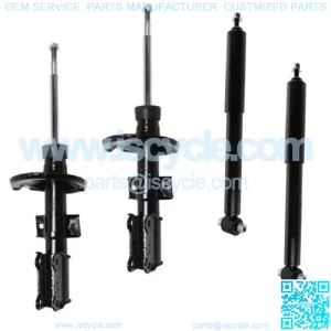 4 Struts Shocks Fit FWD models of 01-08 Volvo S60; 99-06 S80; 01-07 V70