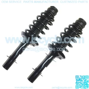 2 Front Complete Struts Spring Mounts Fit 99-06 Golf, 99-05 Jetta, 98-10 Beetle