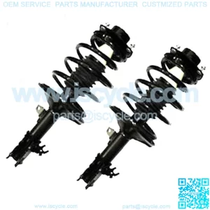 2 Front Complete Struts With Springs & Mounts Fit 2005 2006 2007 Honda Odyssey