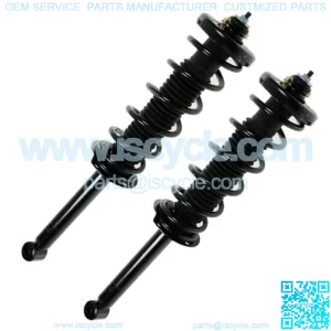 2 Rear Complete Struts With Springs Mounts Fit Honda Accord 2.4L 4cyl Only
