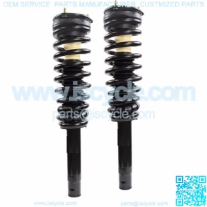 2 Front Complete Struts With Springs Mounts Fit Ford Fusion Milan 2.5L Only