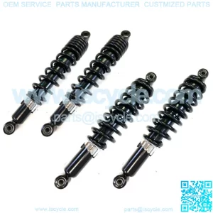 Full Set 4 Coil-Over Struts Shocks Springs Suzuki 700 King Quad; 750 King Quad