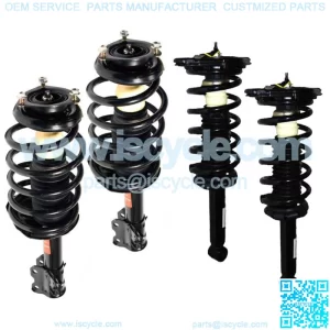 Full Set - 4 Complete Struts With Springs Fit 02-06 Nissan Sentra Free