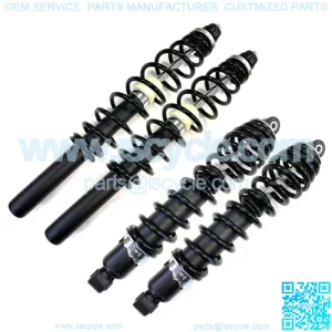 Full Set 4 Coil-over Shock Absorbers Fit Polaris Ranger 400 500 570 Crew 570 ETX