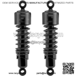 Suspension Shocks 12" Black #412-4079B Harley Davidson