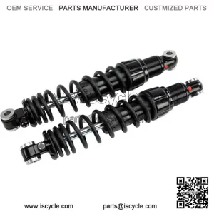 Adjustable Shocks Heavy Duty 14" Black Harley Dyna Glide
