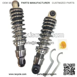 Adjustable Shocks 10.5" Chrome Harley Davidson Dyna