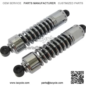 4-Speed Shocks with Short Cover Chrome 12" #30-482 Harley Davidson