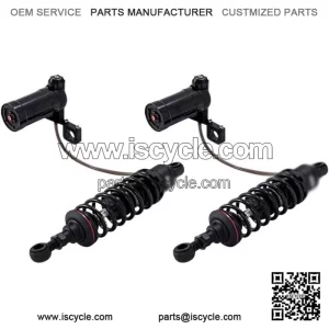 Heavy Duty Shocks w/Remote Reservoir 13" Harley FLH/FLT