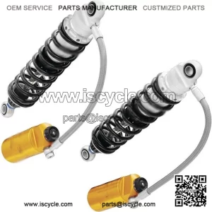 STX36 Twin S36HR1C1L Shocks 250-565 lbs 13-1/8" Black/Silver HD357S2