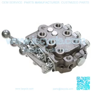 Cross Triple Spool Closed Center Valve