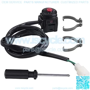 Universal 7/8" Motorbike Switch Handlebar Motorcycle Kill Stop Switch Horn Button 22mm