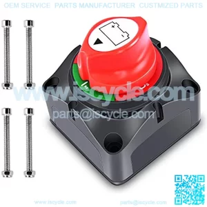 90015A Battery Switch 12-48V Waterproof Heavy Duty Battery Power Cut Master Switch Disconnect Isolator for Car Vehicle RV and Marine Boat (On/Off),2 Years Warranty