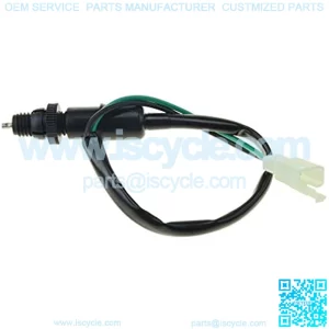 2 Wire Rear Foot Brake Light Switch Universal Replacement for Electric Racing Scooter Mini Dirt Bike ATV 4 Wheeler Quad Moped