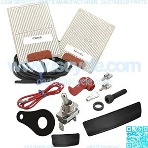 Heat Demon 210019MT Motorcycle Grip Heater Kit with Metal Toggle Switch