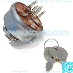 Ignition Starter Switch for 1984 Toro 01-19KE02, C-195 Twin Automatic Tractor