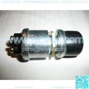 FMR HEAVY DUTY PUSH BUTTON STARTER SWITCH WITH RUBBER CAP, 60 AMP, 12 VOLT,