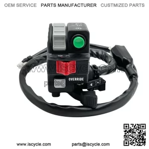 Left Handlebar Switch Start Stop Headlight for Kawasaki Prairie 300 360 400 KVF