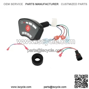 Keyless Ignition Switch with Digital Battery for EZGO Club Car Golf Cart ?C 36V to 48V