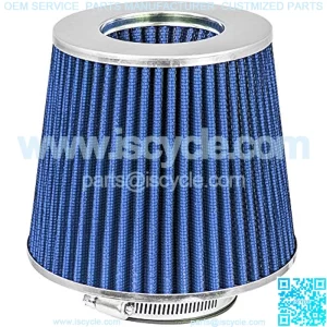 Mortar Aftermarket Auto Air Filter Replacement - Car Enthusiast Class Universal Cold Air Intake Gulps in More Air for More Engine Power & Passionate Induction Sound