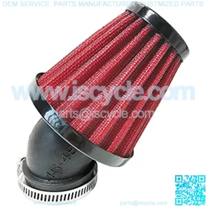 Motorcycle Air Filter Universal 48mm/42mm Air Filters Red for Honda CB 250 N R S CB400 N Kawasaki KZ250 A A1 A2 A3 B B1 B2 GPZ 305 Suzuki GS250 T E GS450 GSX 250 Yamaha DT250 MX XS250 SE XS400