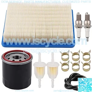 1015426 Air Filter 1016467 Oil Filter Spark Plug Replacement for Club Car 101611003 785675 785-675 Engine Maintenance Kit