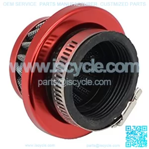 Red 42mm to 44mm Performance Air Filter for MOTOVOX MVS10 EVO Gas Powered Scooter X Dirt Dog 43cc 47cc 49cc Engines Mini Motor Atv Dirt Pit Bike 150cc Moped Scooter ATV Parts