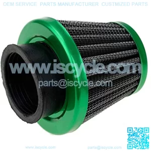 ATV 35mm Air Filter for 50cc 70cc 80cc 90cc 110cc 125cc Taotao Sunl Baja Roketa Honda CRF Dune Buggy Four Wheeler Quad Dirt Pit Bike Parts Green