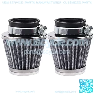 2 pcs 42mm Air Filter for GY6 125cc 150cc 250cc Motorcycle Scooter Moped Atv Dirt Bike
