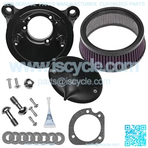 Cycle Stealth Air Cleaner Kit Compatible for Harley-Davidson FLH 01-07