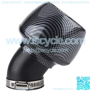 Air Filter,Akozon Carbon Fiber Universal Air Filter Cleaner for 150cc-250cc Motorcycle Scooter ATV Dirt Bike(42MM),10% coupon applied at checkout,with coupon
