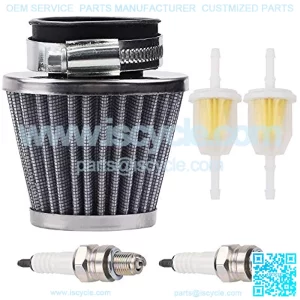 42mm Air Filter Compatible with 200cc 250cc ATVs Quad Dirt Pit Bikes GY6 125cc 150cc Scooter Moped Howhit 150cc with Fuel Filter Spark Plug,5% coupon applied at checkout,with coupon