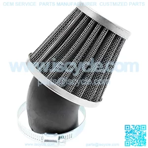 38mm 39mm 40mm 1.5in Air Filter Cleaner 45 Degree Angled Compatible for 50cc - 90cc 110cc 125cc 150cc 200cc Motorcycle ATV Quad Scooter Moped Chopper Pit Dirt Pocket Mini Super Bike GY6 CB750