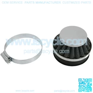 60mm Sliver Air Filter For 49 60 80cc Engine Motor Motorized Motorised Bicycle