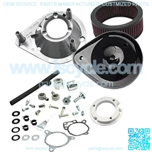 Cycle Stealth Air Cleaner Kit for 66mm Throttle Hog Compatible for Harley-Davidson Electra Glide Classic - FLHTC 2013