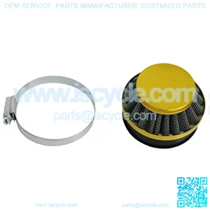49cc To 80cc 2 Cycle Motorized Bicycle Carburetor Air Filter Yellow