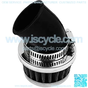Inlet 33m-35mm 45?? Air Filter Cleaner Fit for Honda CT90 CT110 CT125 CT70 ATC70 SL70 XL70 CL70 C70 ATC90 ATC110 ATC125 ST90 SL90 CL90 CM91 TRX90 TRX70 TRX125 50cc 110cc 125cc ATV PIT DIRT BIKE