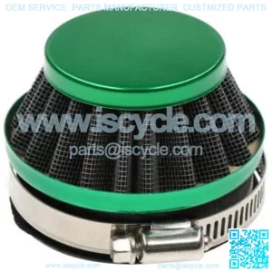 60mm Green Air Filter For 49 60 80cc Engine Motor Motorized Motorised Bicycle