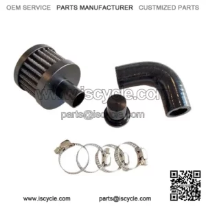 Crankcase ventilation line change kit