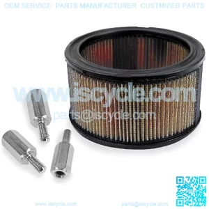 Cycle High-Flow Air Filter And Adapter Kit 17-0045,
