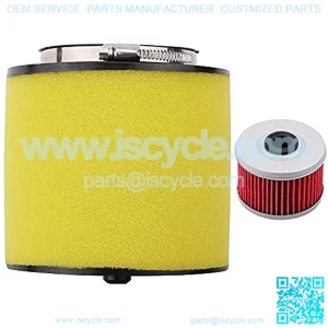 TRX500FA Air Filter with Oil Filter Replacement for Rincon 650 680 MUV700 TRX680FA TRX500FPA 17254-HPO-A00