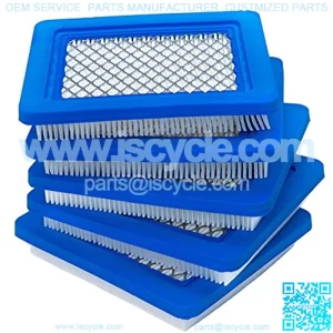 5 Pack 491588s Air Filter, Compatible with 491588, Toro 20332, Craftsman 3364, Premium Lawn Mower Air Cleaner