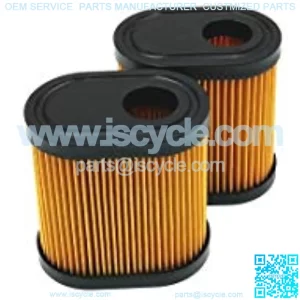 2 Pack 36905 Air Filter Replace for 740083A,Craftsman 33331 Fits LEV100 LEV115 LEV120 LV195EA OVRM65 OVRM105 OVRM120 Lawn Mower Air Cleaner Element
