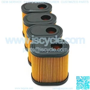 4 Pack 36905 Air Filter Replace for 740083A,Craftsman 33331 Fits LEV100 LEV115 LEV120 LV195EA OVRM65 OVRM105 OVRM120 Lawn Mower Air Cleaner Element