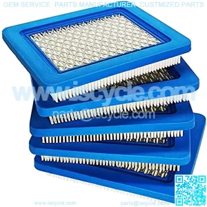 5 Pack Air Filter 399877 399877S 4103100708 Flat Air Cleaner Cartridge