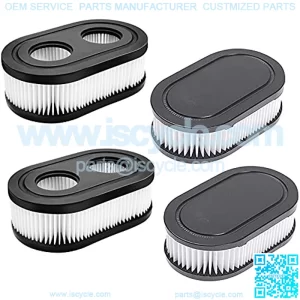 4 Pack 593260 Air Filter for 5432 5432K 09P702 4247 593260 Air Cleaner Cartridge Filter 500EX 550EX 575EX 625EX 675EX 725EXI 675EXI 550E ?Series Engines