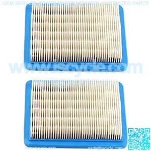 (Pack of 2) Flat Air Filter for Troy Bilt TB466 TB210 TB230 TB110 TB280ES TB320 TB380 TB380ES TB672 TB449E TB270ES TB866XP TB566 Lawn Mower